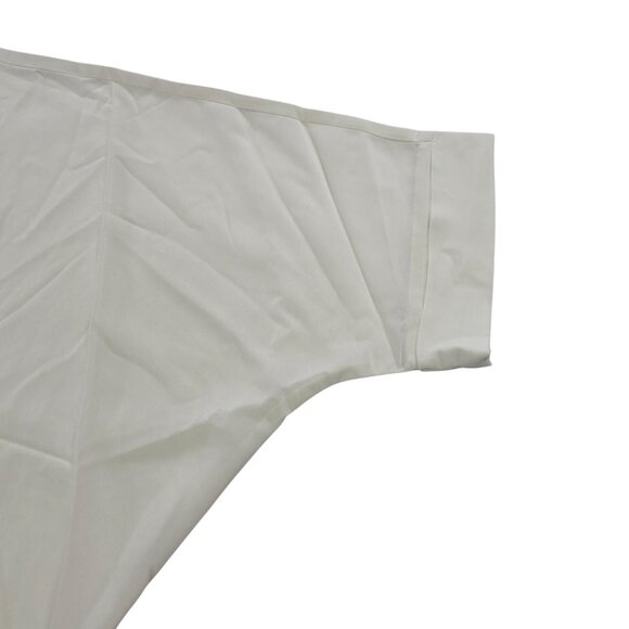 Zenana Pleated Kimono Cardigan Open Front Lightweight Women M Beige Chiffon - Picture 8 of 10